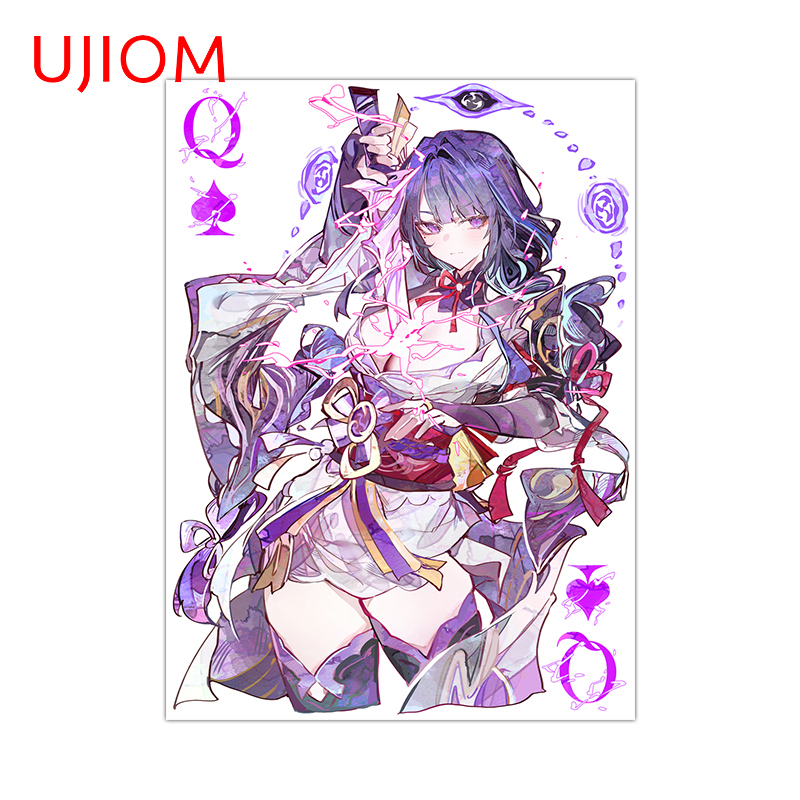 Baby Nursery Posters - UJIOM Genshin Etki Graffiti Poker Tarzı