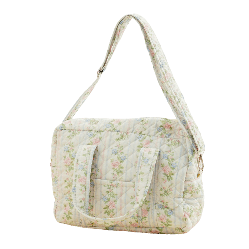 Baby Nursery Bags - Moda Kapitone Anne Çantası Çok Fonksiyonlu