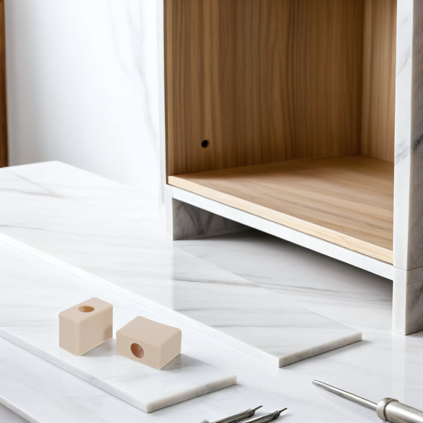 Baby Nursery Furniture - 2 Adet Bebek Beşiği Ayak Kılıfı