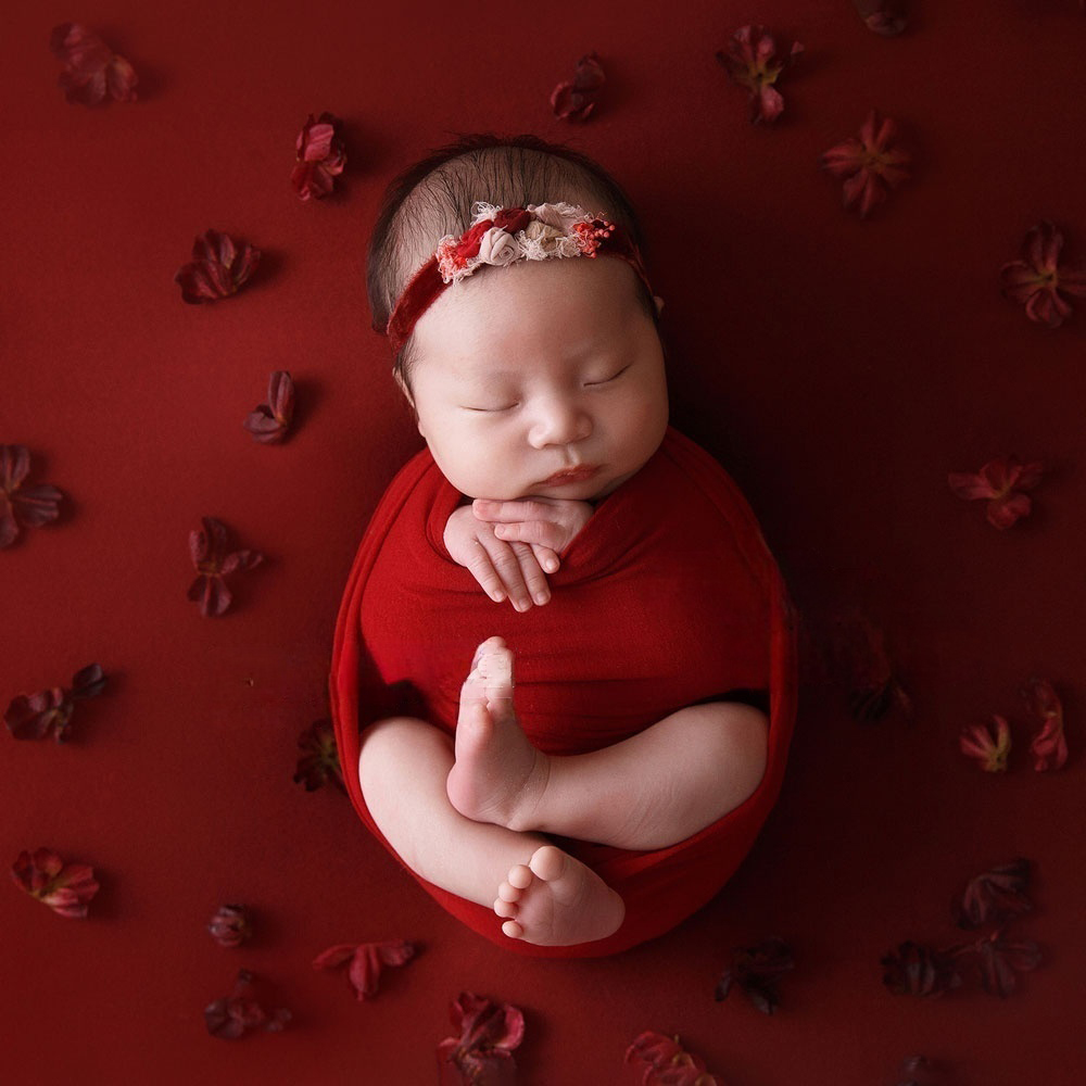 6 adet/takım Yenidoğan Fotoğra - Baby Wrap Stretchy incelemesi ve fiyatı