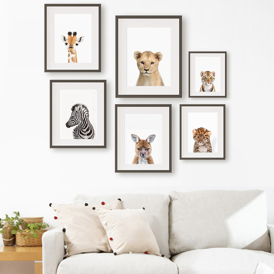 Bebek Hayvanları Kreş Duvar Sa - Baby Nursery Jungle Animals incelemesi ve fiyatı