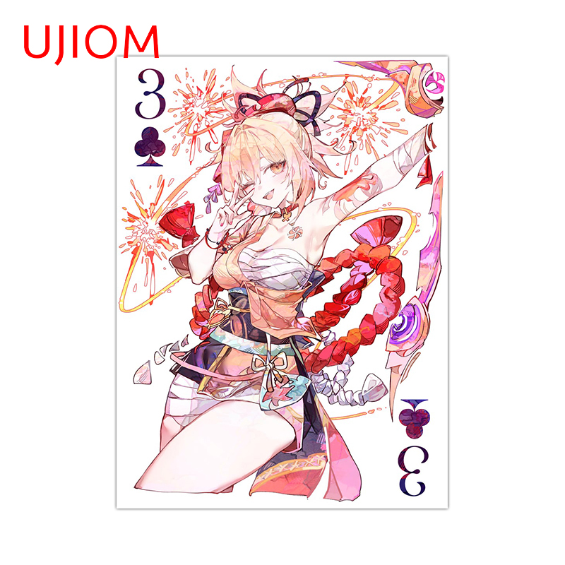 UJIOM Genshin Etki Graffiti Po - Baby Nursery Posters incelemesi ve fiyatı