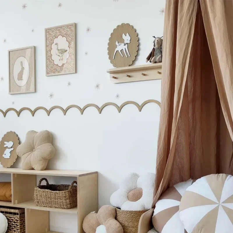 12/24 adet İşlenmemiş Dekorati - Baby Nursery Diy incelemesi ve fiyatı