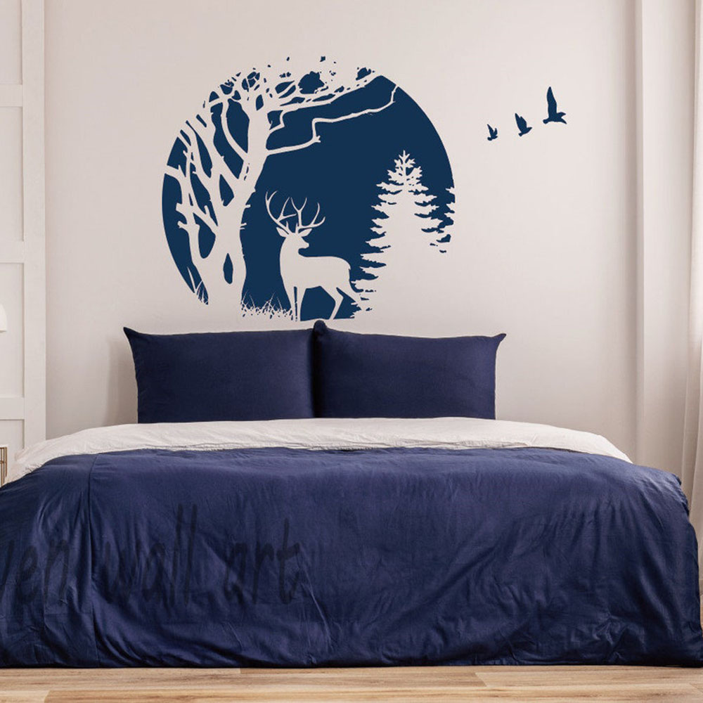 Daire Orman Geyik Çam Ağacı Du - Baby Nursery Jungle Animals incelemesi ve fiyatı