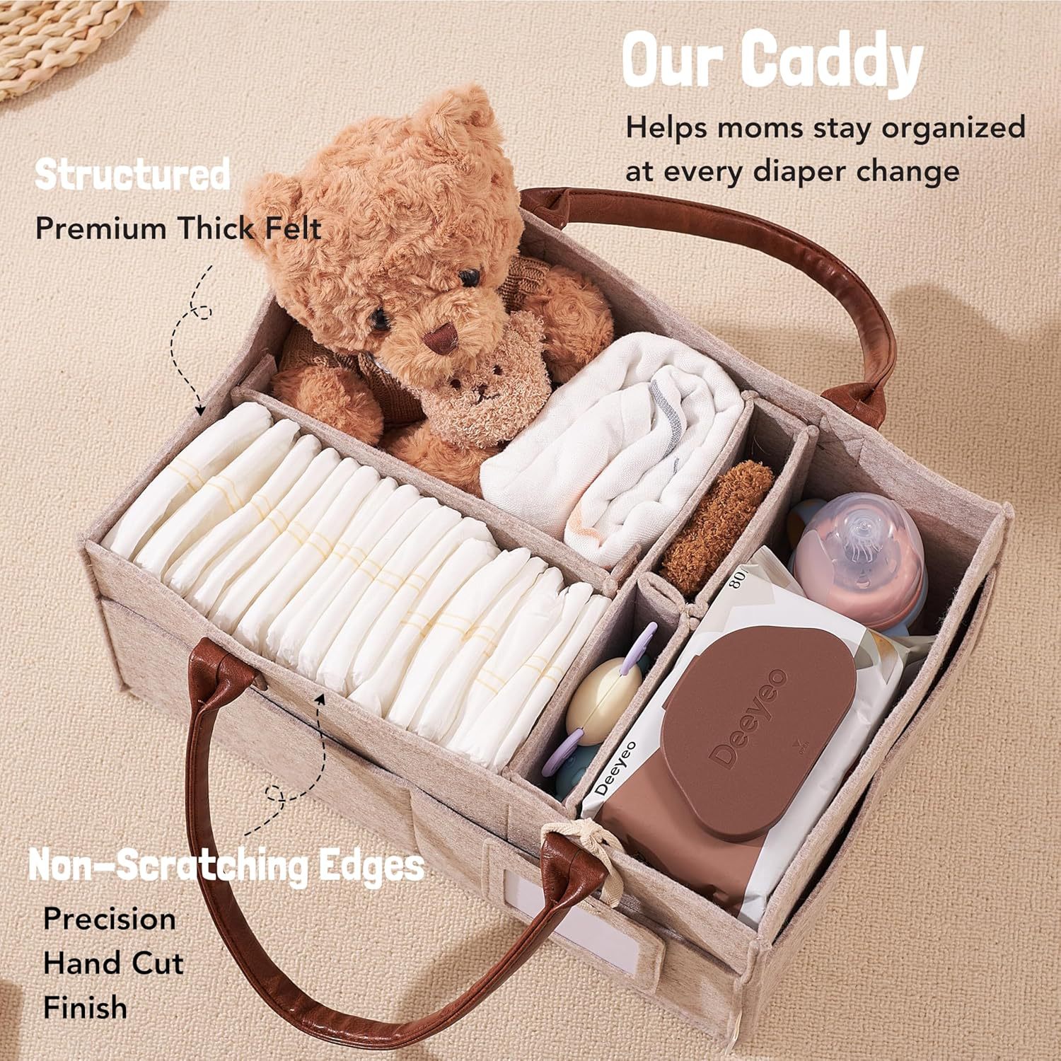 Bebek Keçe Saklama Düzenleyici - Baby Nursery Bags incelemesi ve fiyatı