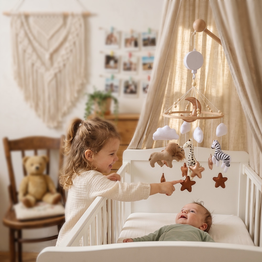 Ahşap Beşik Çanı Müzik Kutulu  - Crib Mobile Musical incelemesi ve fiyatı