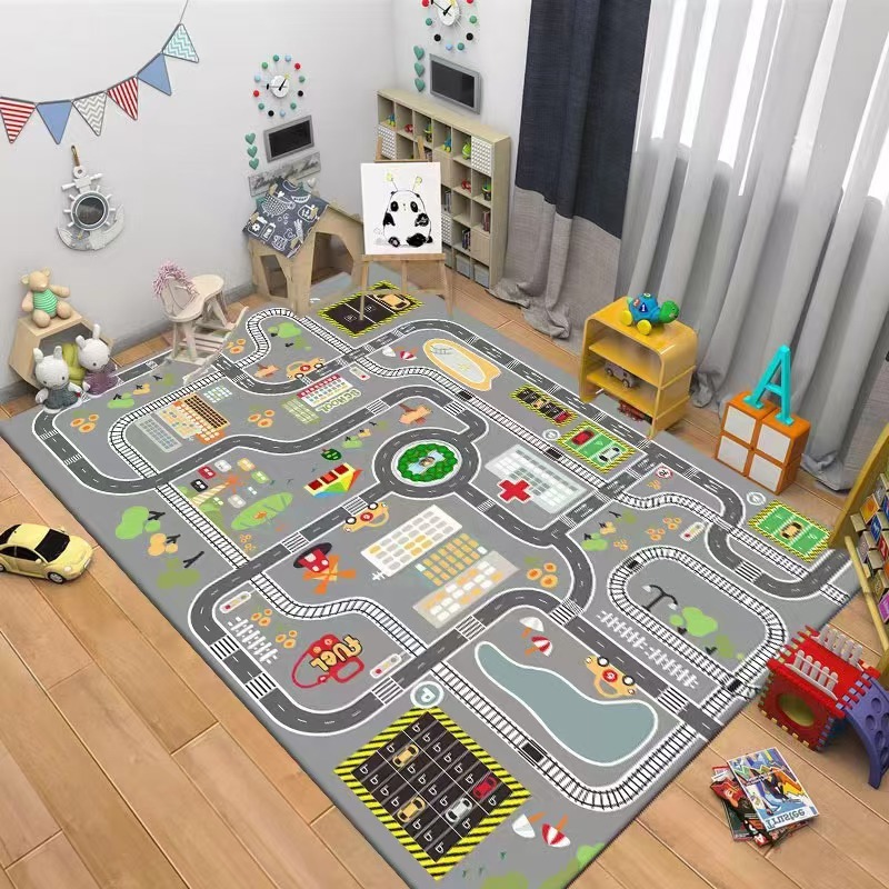 Çocuklar İçin Yol Trafik Halıs - Baby Nursery Carpet incelemesi ve fiyatı