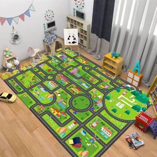 Çocuklar İçin Yol Trafik Halıs - Baby Nursery Carpet incelemesi ve fiyatı