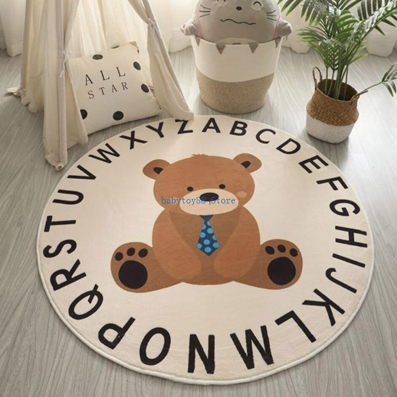Y4UD Karikatür Hayvan Baskı Be - Baby Nursery Carpet incelemesi ve fiyatı