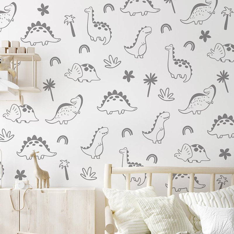 Geometrik Dinozor Ağacı Gökkuş - Baby Nursery Products incelemesi ve fiyatı