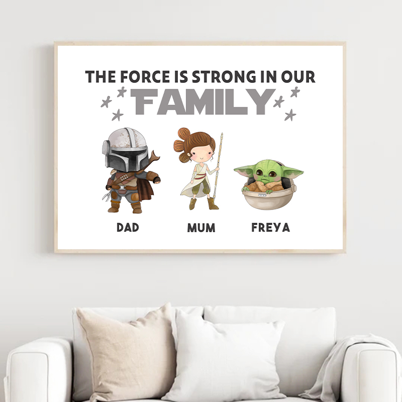 Kişiselleştirilmiş Aile Adı Ba - Baby Yoda Nursery incelemesi ve fiyatı