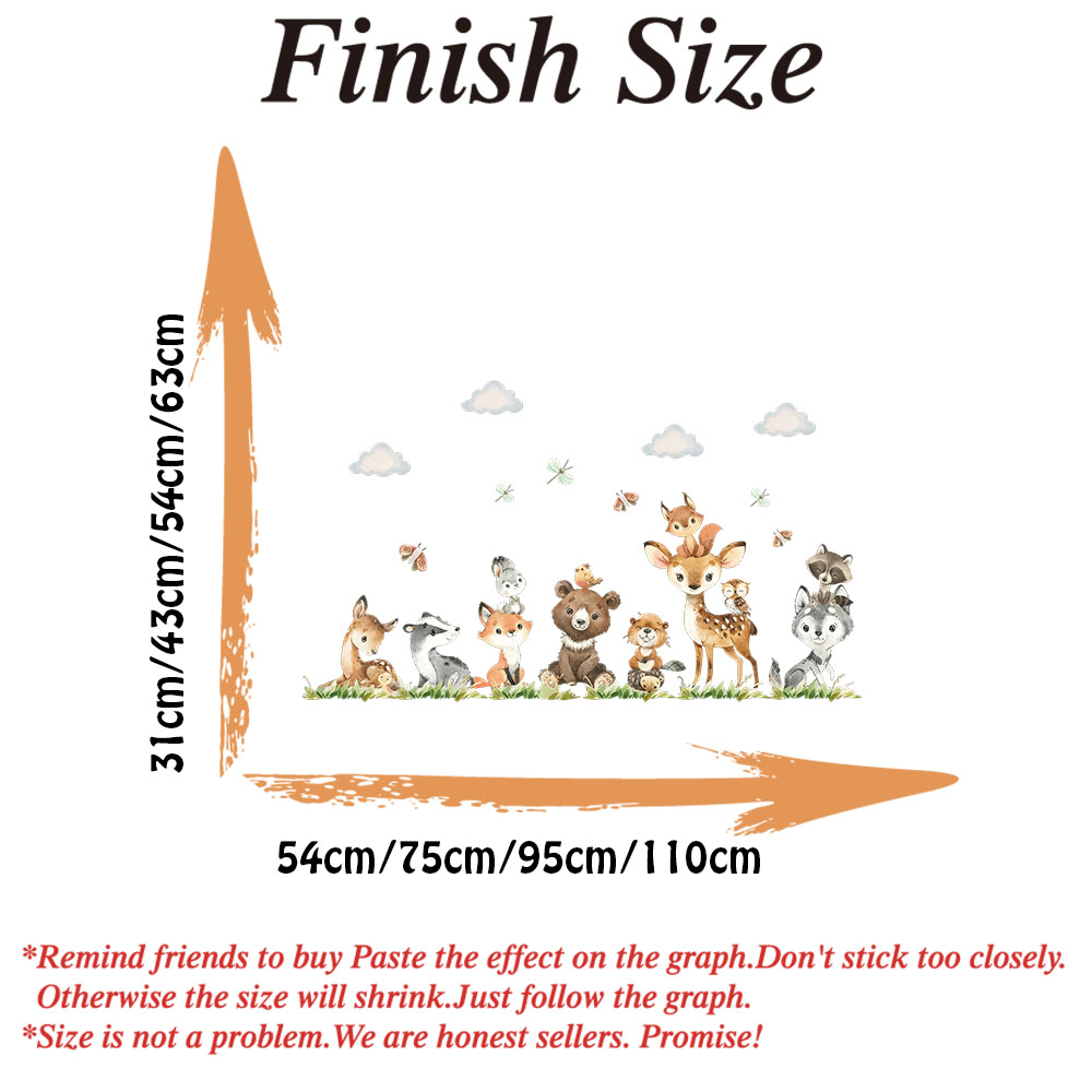 Karikatür orman safari hayvan  - Baby Nursery Jungle Animals incelemesi ve fiyatı