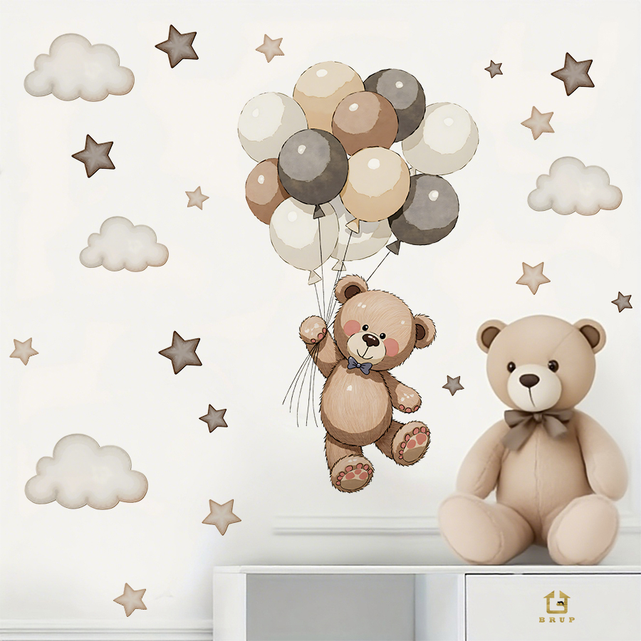 Sevimli Oyuncak Ayı Duvar Çıka - Baby Nursery Products incelemesi ve fiyatı