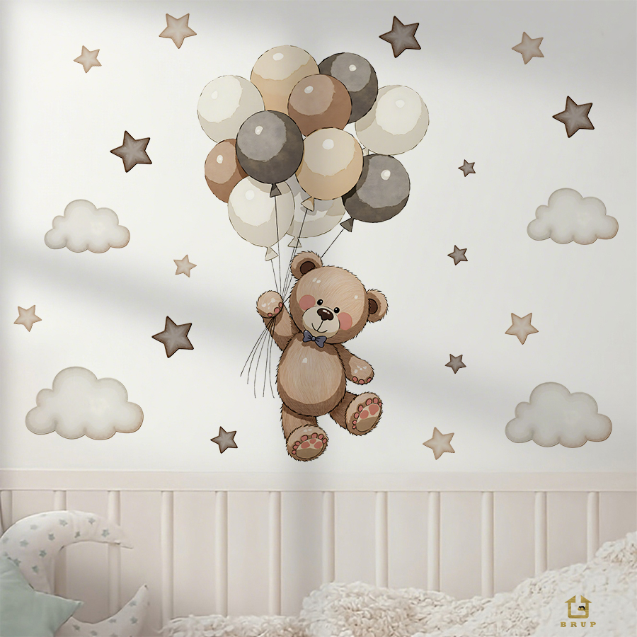 Sevimli Oyuncak Ayı Duvar Çıka - Baby Nursery Products incelemesi ve fiyatı