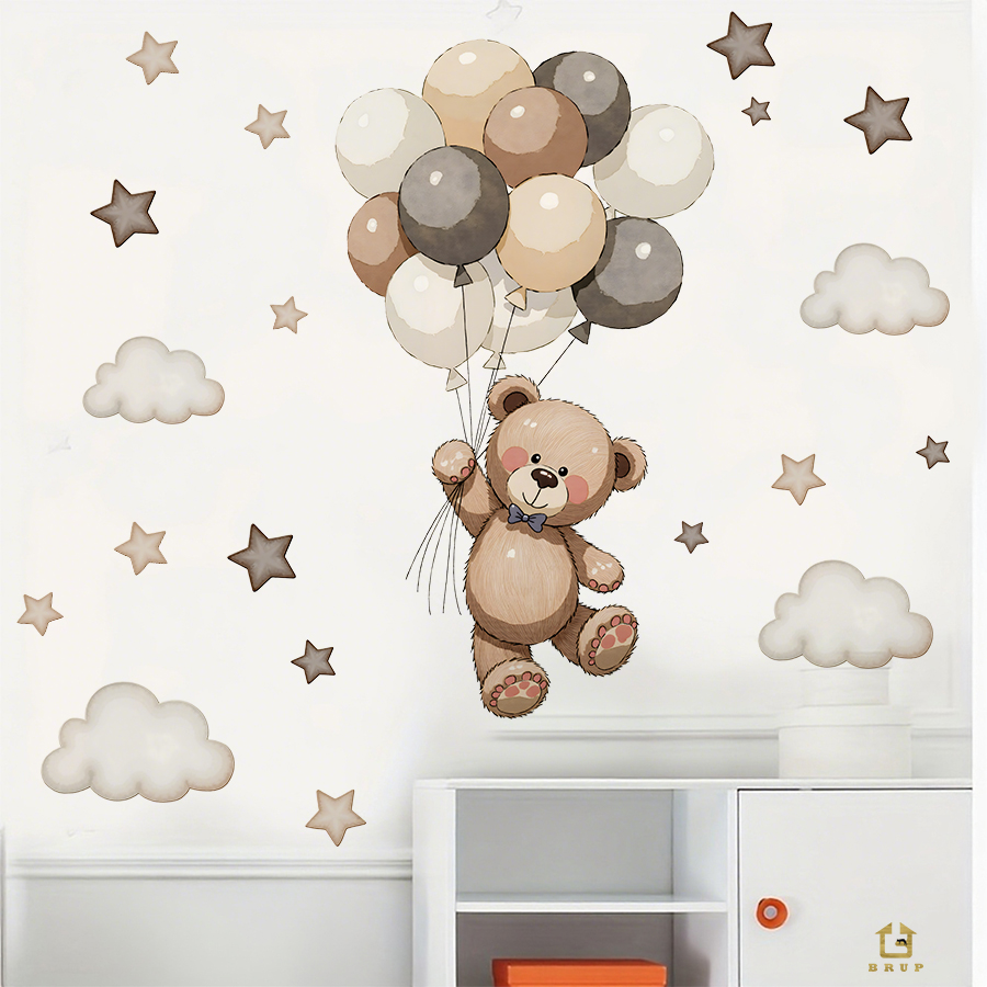 Sevimli Oyuncak Ayı Duvar Çıka - Baby Nursery Products incelemesi ve fiyatı