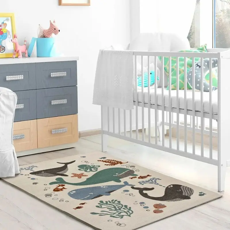 Karikatür Tüylü Kreş oyun matı - Baby Nursery Carpet incelemesi ve fiyatı