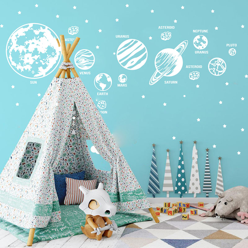 Büyük gezegen güneş sistemi uz - Baby Nursery Products incelemesi ve fiyatı