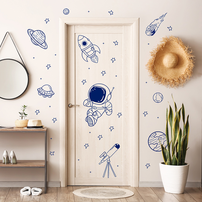 Karikatür Evren Astronot Gezeg - Baby Nursery Products incelemesi ve fiyatı