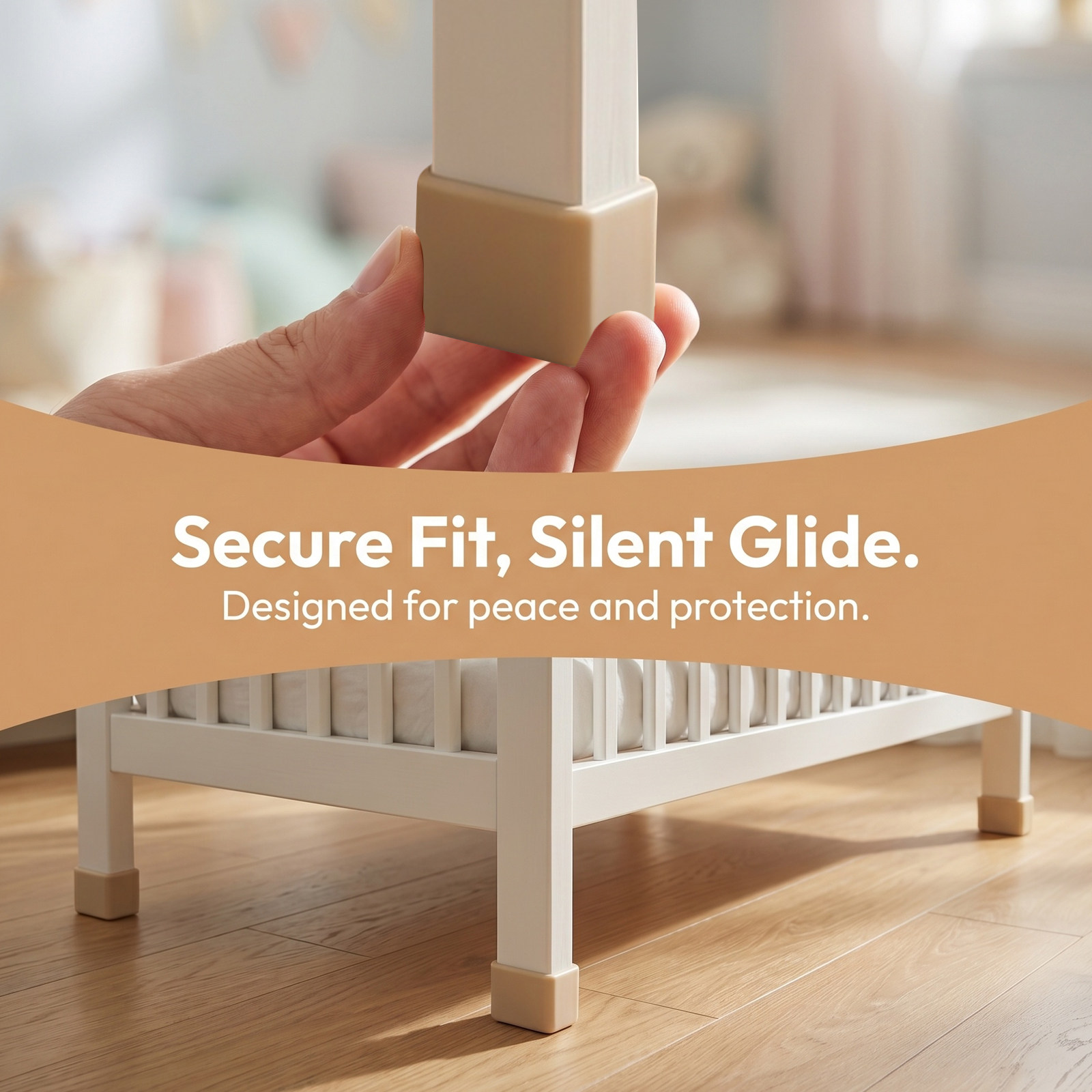 2 Adet Bebek Beşiği Ayak Kılıf - Baby Nursery Furniture incelemesi ve fiyatı