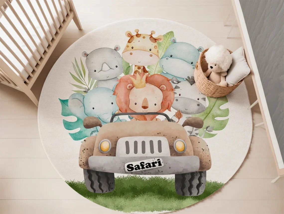 Orman Hayvanları Çocuk Odası H - Baby Nursery Carpet incelemesi ve fiyatı