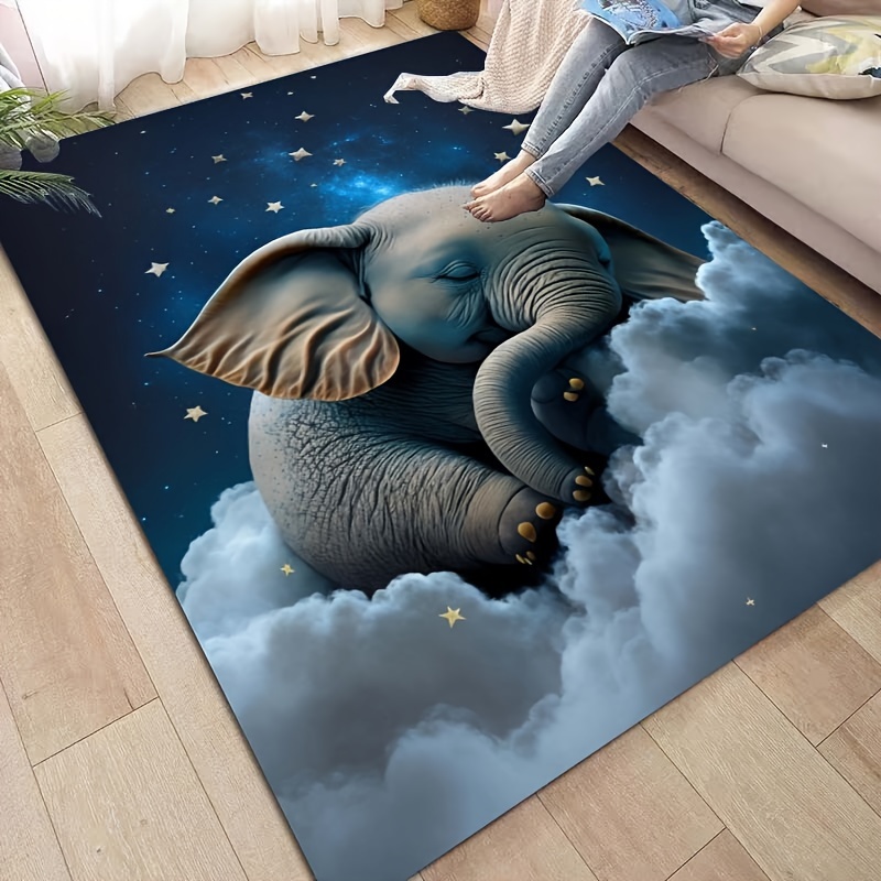Rüya Gibi Fil Desenli Çocuk Od - Baby Nursery Carpet incelemesi ve fiyatı