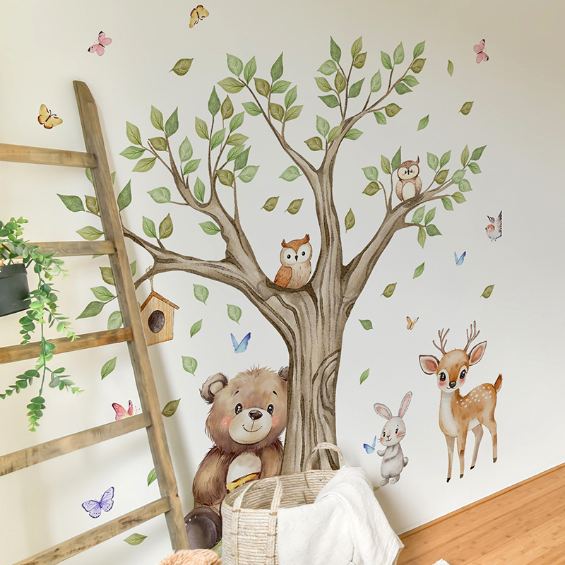 Çizgi Film Orman Hayvanları Pa - Baby Nursery Diy incelemesi ve fiyatı
