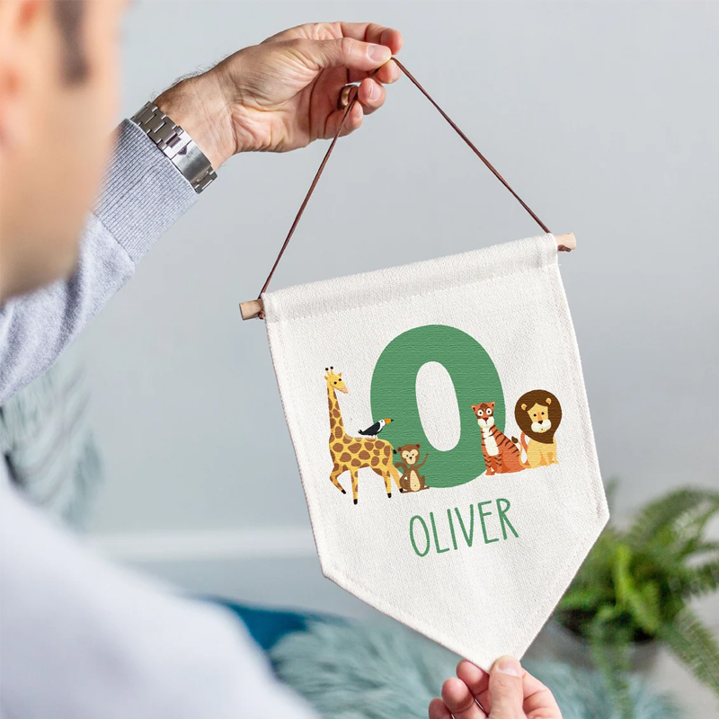 Kişiselleştirilmiş İsimli Orma - Baby Nursery Jungle Animals incelemesi ve fiyatı