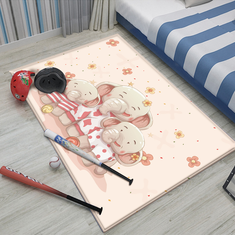 Sıcak Fil Aile Desen Çocuk Oyu - Baby Nursery Carpet incelemesi ve fiyatı