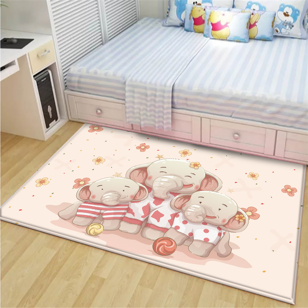 Sıcak Fil Aile Desen Çocuk Oyu - Baby Nursery Carpet incelemesi ve fiyatı
