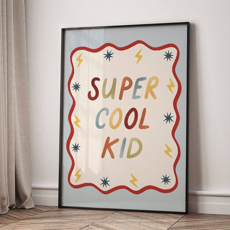 Komik Karikatür Süper Havalı Ç - Baby Nursery Products incelemesi ve fiyatı